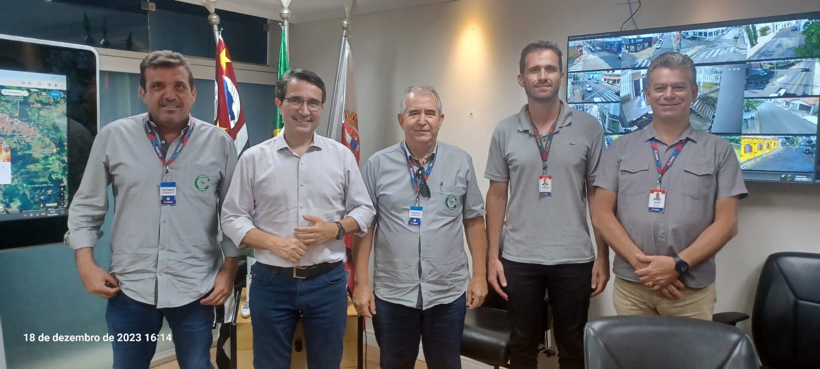 Consórcio CEMMIL visita Prefeitura do Município de Amparo